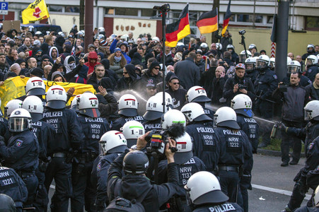 Pegida Demo in Köln