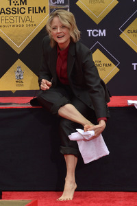 Hand and Footprint Ceremony mit Jodie Foster in Los Angeles