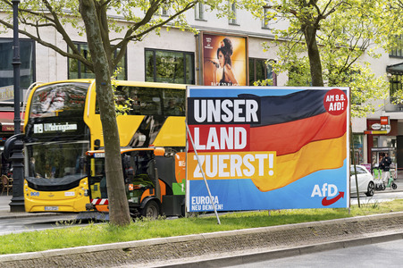 Wahlplakate zur Europawahl in Berlin