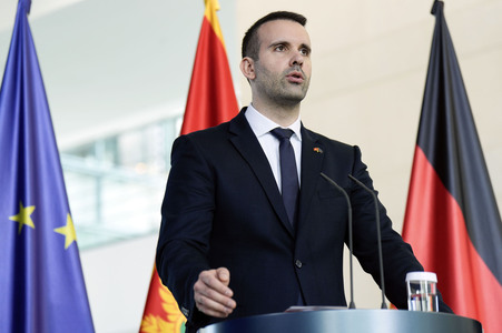 Empfang des Ministerpräsidenten von Montenegro in Berlin