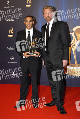 Lewis Hamilton, Boris Becker