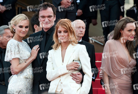 Diane Kruger, Quentin Tarantino, Mélanie Laurent, Angelina Jolie