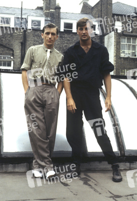 Photoshooting mit Haircut 100 in London