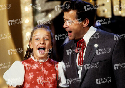 Stefanie Hertel mit Vater Eberhard