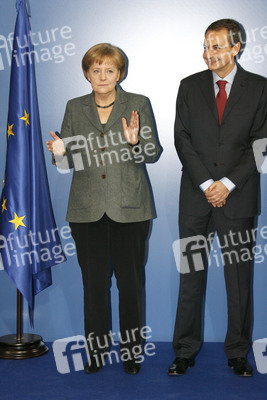 Angela Merkel, José Luis Rodriguez Zapatero