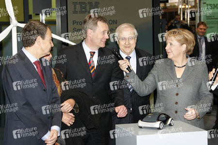 José Luis Rodriguez Zapatero, Christian Wulff, Rainer Brüderle, Angela Merkel