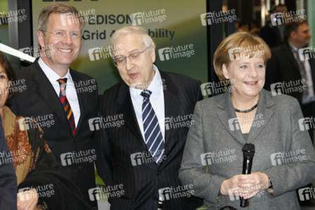 Christian Wulff, Rainer Brüderle, Angela Merkel