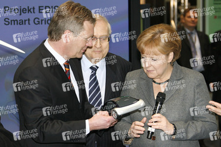 Christian Wulff, Rainer Brüderle, Angela Merkel