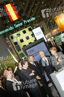 José Luis Rodriguez Zapatero, Christian Wulff, Rainer Brüderle, Angela Merkel
