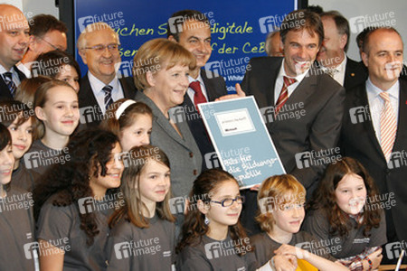 Rainer Brüderle, Angela Merkel, José Luis Rodriguez Zapatero, Achim Berg