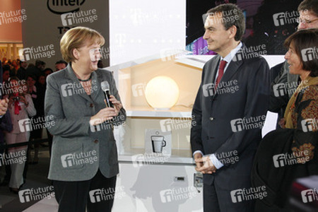 Angela Merkel, José Luis Rodriguez Zapatero
