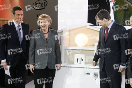 René Obermann, Angela Merkel, José Luis Rodriguez Zapatero