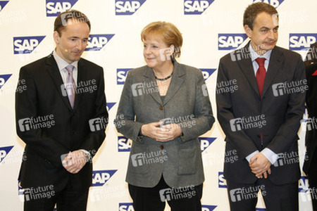Angela Merkel, José Luis Rodriguez Zapatero