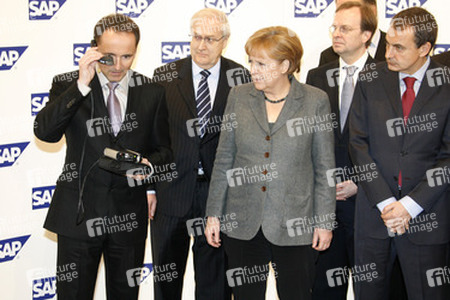 Rainer Brüderle, Angela Merkel, José Luis Rodriguez Zapatero
