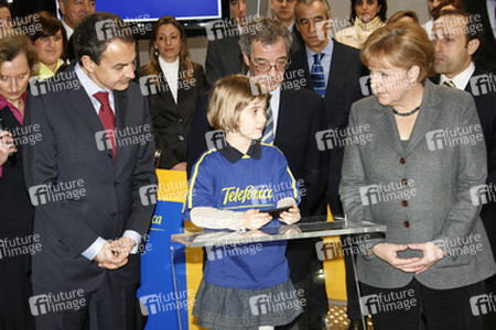 José Luis Rodriguez Zapatero, Angela Merkel