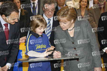 José Luis Rodriguez Zapatero, Angela Merkel