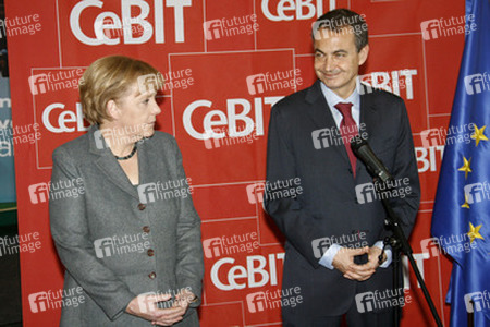 Angela Merkel, José Luis Rodriguez Zapatero