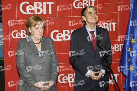 Angela Merkel, José Luis Rodriguez Zapatero