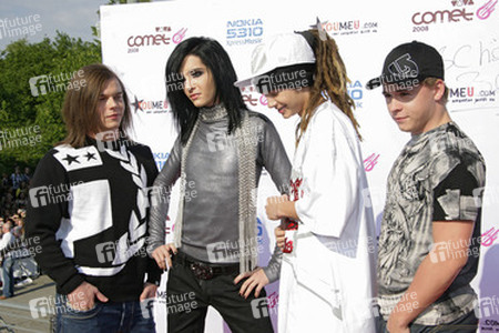 Georg Listing, Bill Kaulitz, Tom Kaulitz, Gustav Schäfer (Tokio Hotel)