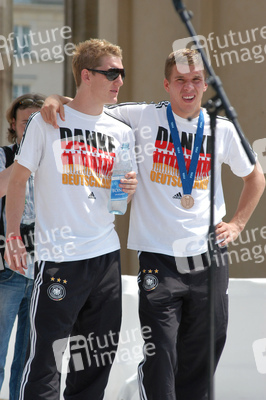 Bastian Schweinsteiger, Lukas Podolski