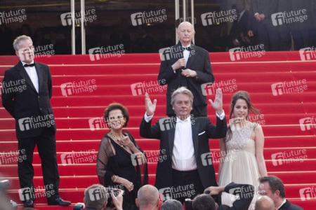 Claudia Cardinale, Alain Delon mit Tochter Anoushka, Gilles Jacob