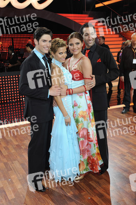 Christian Polanc, Sylvie van der Vaart, Sophia Thomalla, Massimo Sinato