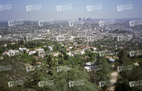 Blick vom Griffith Observatorium auf Los Angeles