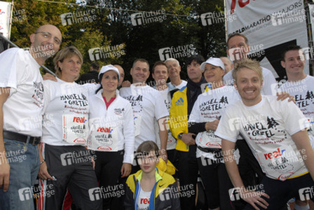 Die Promi-Läufer um Barbara Herzsprung, Ross Antony und Pete Dwojak