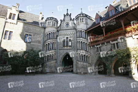 Innenhof vom Schloss Marienburg