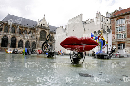 Strawinski-Brunnen / Tinguely-Brunnen