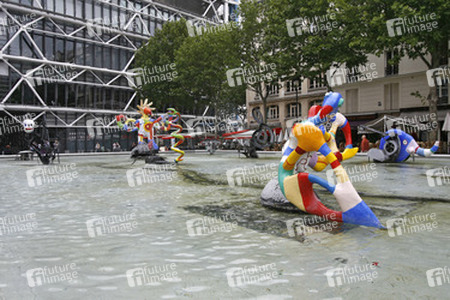Strawinski-Brunnen / Tinguely-Brunnen