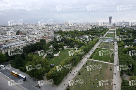 Blick vom Eiffelturm / Tour Eiffel