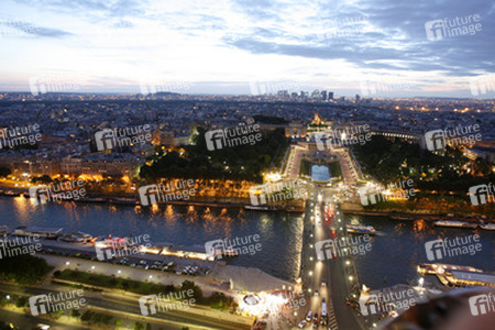 Blick vom Eiffelturm / Tour Eiffel