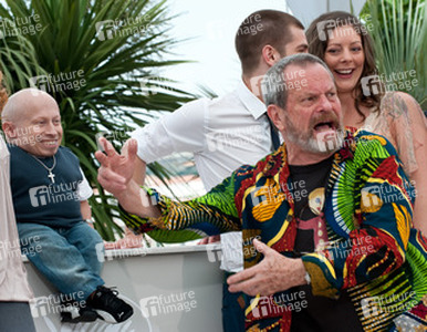 Verne Troyer, Andrew Garfield, Terry Gilliam, Amy Gilliam