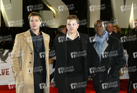 Brad Pitt, Matt Damon, Don Cheadle