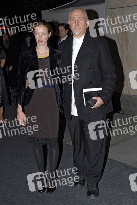 Peter Gabriel mit Gattin Meabh Flynn