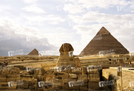 Die Sphinx und die Pyramiden