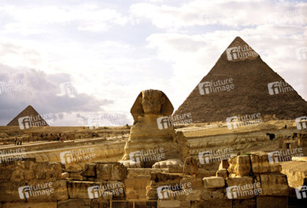 Die Sphinx und die Pyramiden