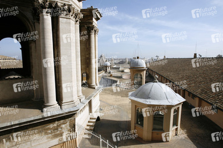 Auf dem Dach der San Pietro in Vaticano / Peterskirche / Petersdom