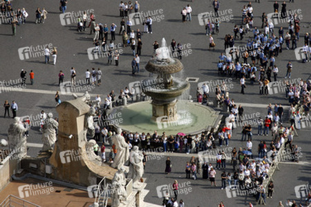 Brunnen auf dem Petersplatz