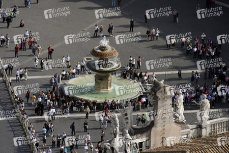 Brunnen auf dem Petersplatz