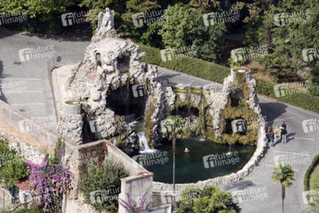 Brunnen in den Vatikanischen Gärten