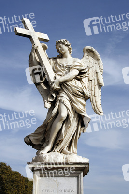 Statue auf Ponte Sant'Angelo / Engelsbrücke