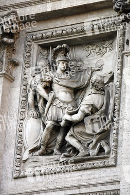 Fontana di Trevi / Trevi-Brunnen