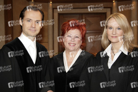 Bernd Römer, Richterin Barbara Salesch, Ulrike Tasic