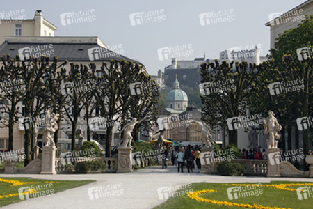 Borghesische Fechterpaare am stadtseitigen Eingang