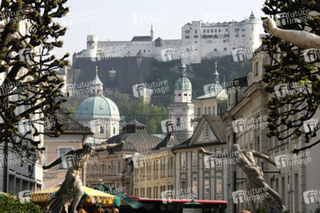Borghesisches Fechterpaar am stadtseitigen Eingang