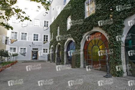 Innenhof des Museums der Moderne