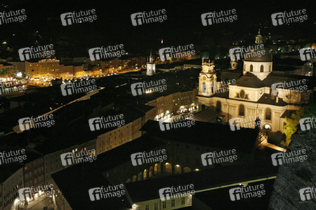Blick vom Mönchsberg auf die Altstadt