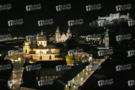 Blick vom Mönchsberg auf die Altstadt